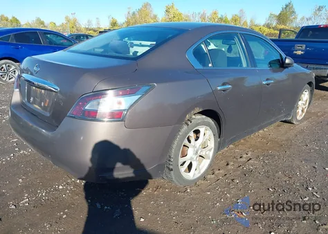 2012 Nissan Maxima 3.5 S z USA, uszkodzony, nr VIN 1N4AA5AP0CC802082